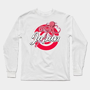 Japan Squid Long Sleeve T-Shirt